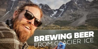 Brewing beer from Glacier Ice #1